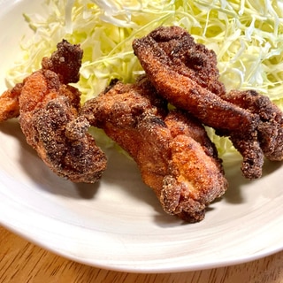 鶏肉の玉ねぎ麹とおからパウダーの唐揚げ